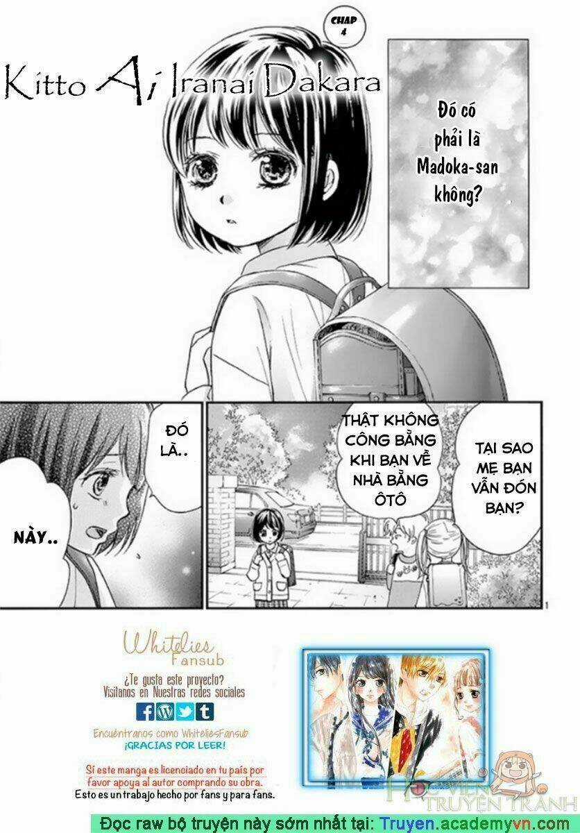 Kitto Ai Dakara, Iranai Chapter 4 trang 4