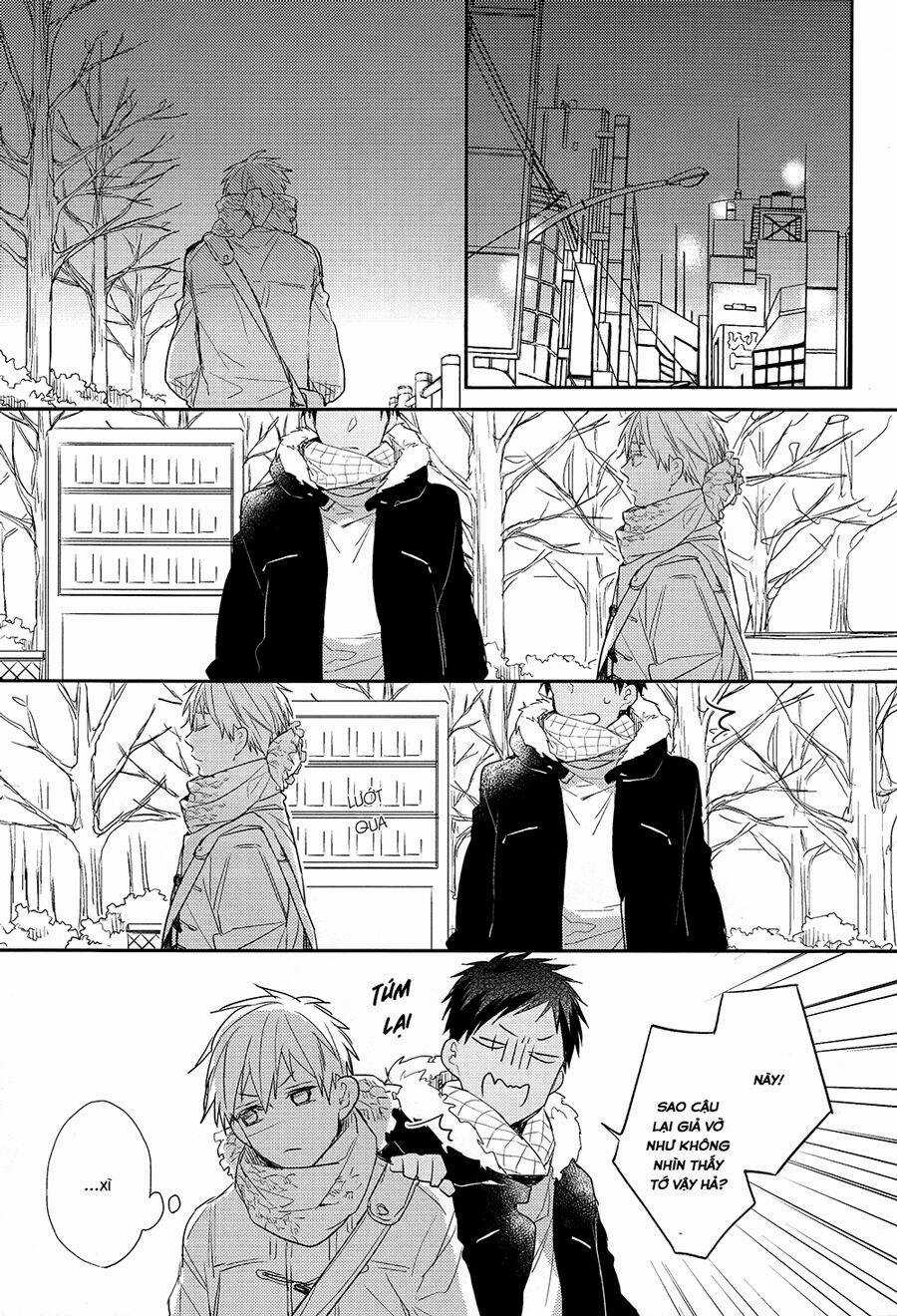 KnB Doujinshi – 336 Giờ Và Sôcôla Chapter 1 trang 4