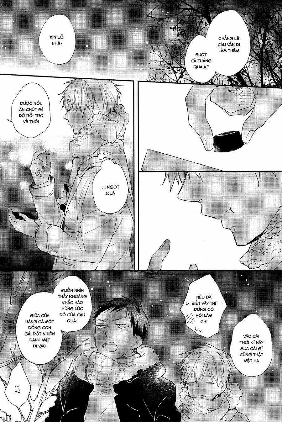 KnB Doujinshi – 336 Giờ Và Sôcôla Chapter 1 trang 8