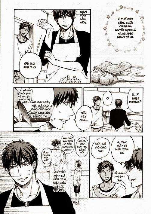[Knb Doujinshi] Aokaga - Danshi Gohan Chapter 0 trang 10