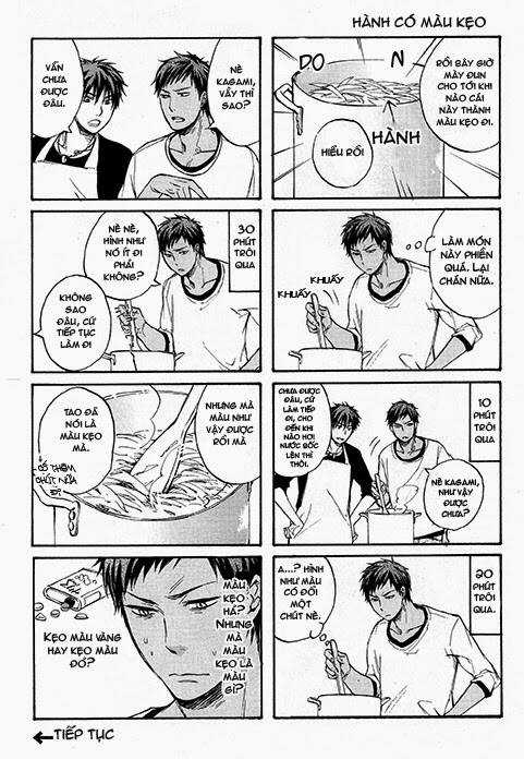 [Knb Doujinshi] Aokaga - Danshi Gohan Chapter 0 trang 12