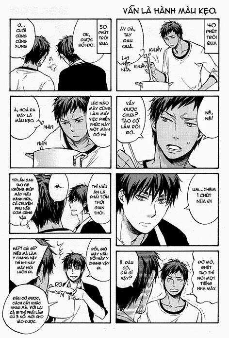 [Knb Doujinshi] Aokaga - Danshi Gohan Chapter 0 trang 13