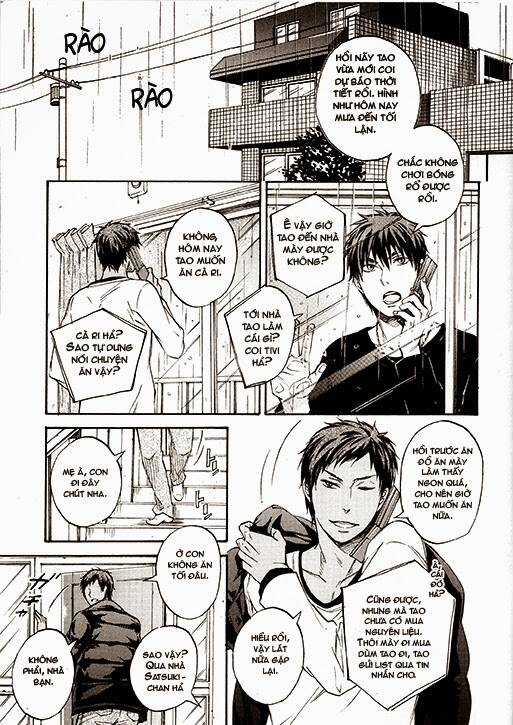 [Knb Doujinshi] Aokaga - Danshi Gohan Chapter 0 trang 4