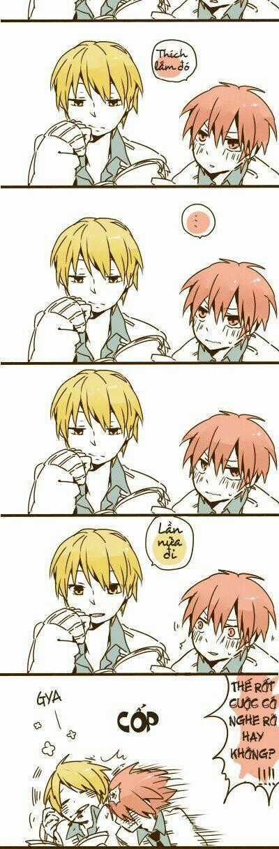 KnB Short Doujinshi - AkaKise Chapter 1 trang 2