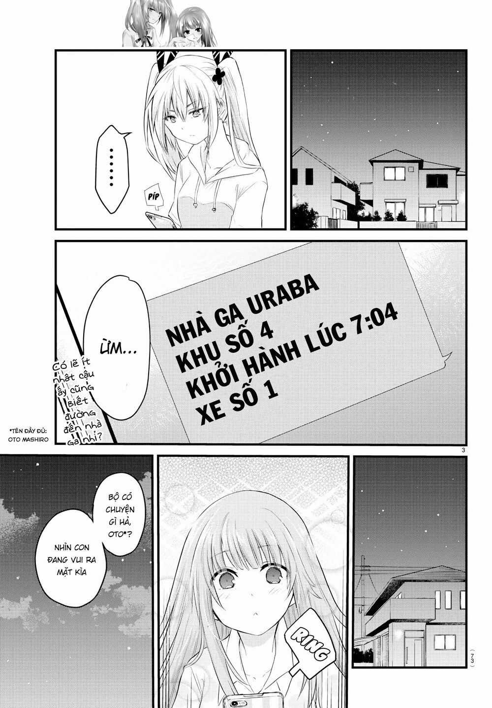 Koe Ga Dasenai Shoujo Wa "Kanojo Ga Yasashisugiru" To Omotte Iru Chương 11 trang 3