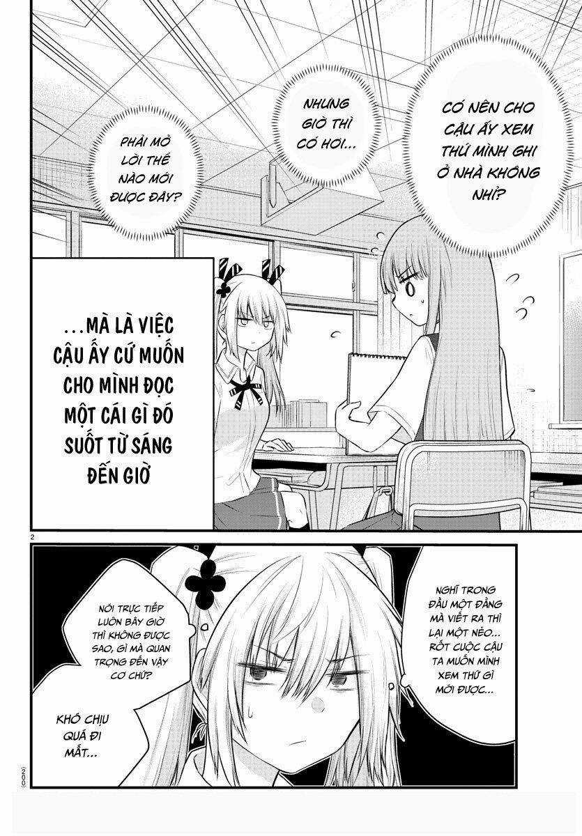Koe Ga Dasenai Shoujo Wa "Kanojo Ga Yasashisugiru" To Omotte Iru Chương 17 trang 2