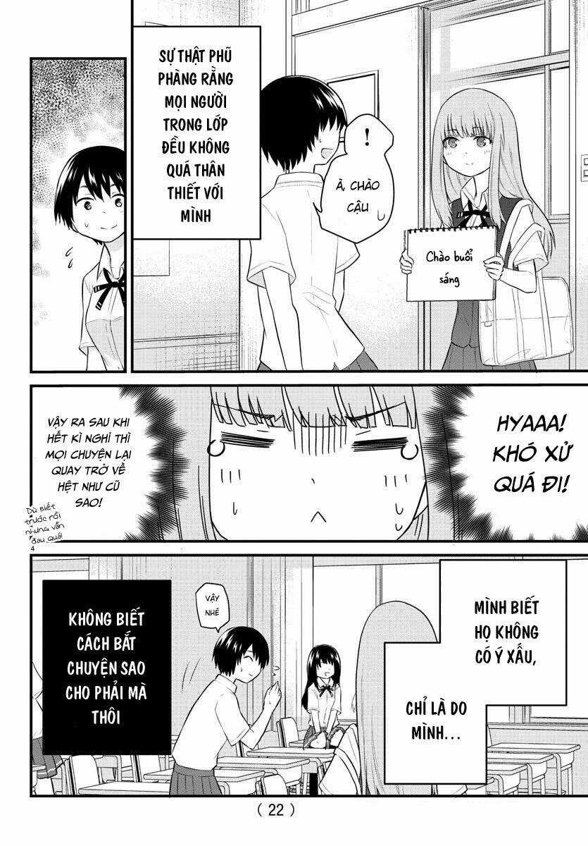 Koe Ga Dasenai Shoujo Wa "Kanojo Ga Yasashisugiru" To Omotte Iru Chương 28 trang 5