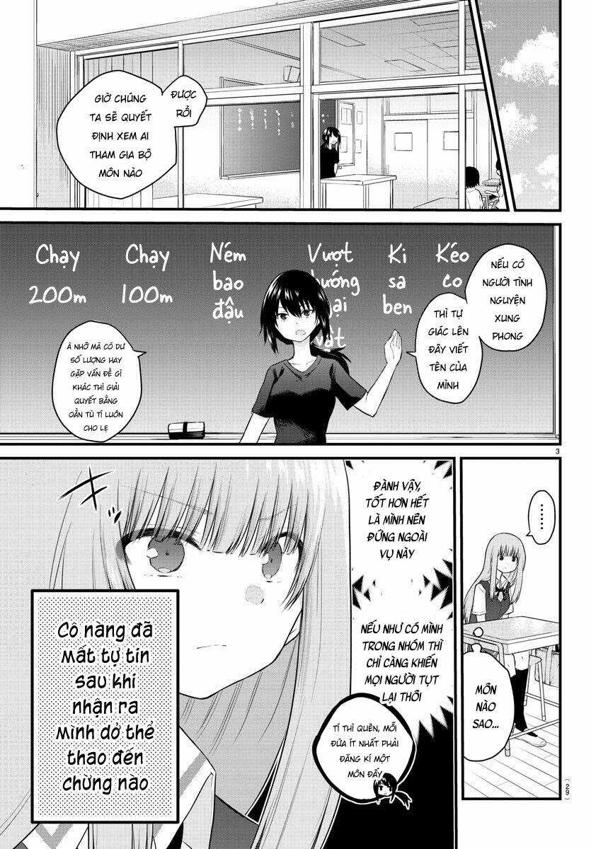 Koe Ga Dasenai Shoujo Wa "Kanojo Ga Yasashisugiru" To Omotte Iru Chương 29 trang 3