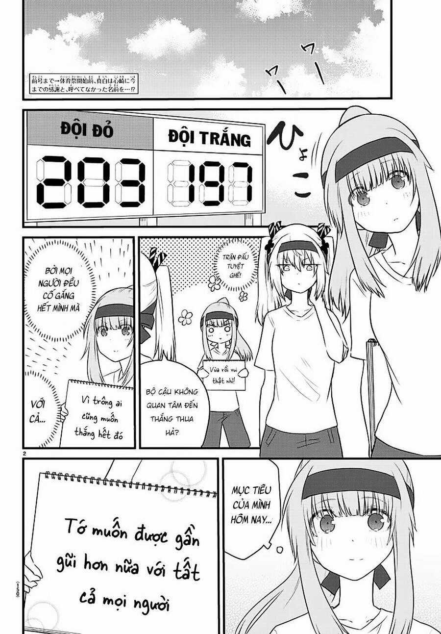 Koe Ga Dasenai Shoujo Wa "Kanojo Ga Yasashisugiru" To Omotte Iru Chương 34 trang 2