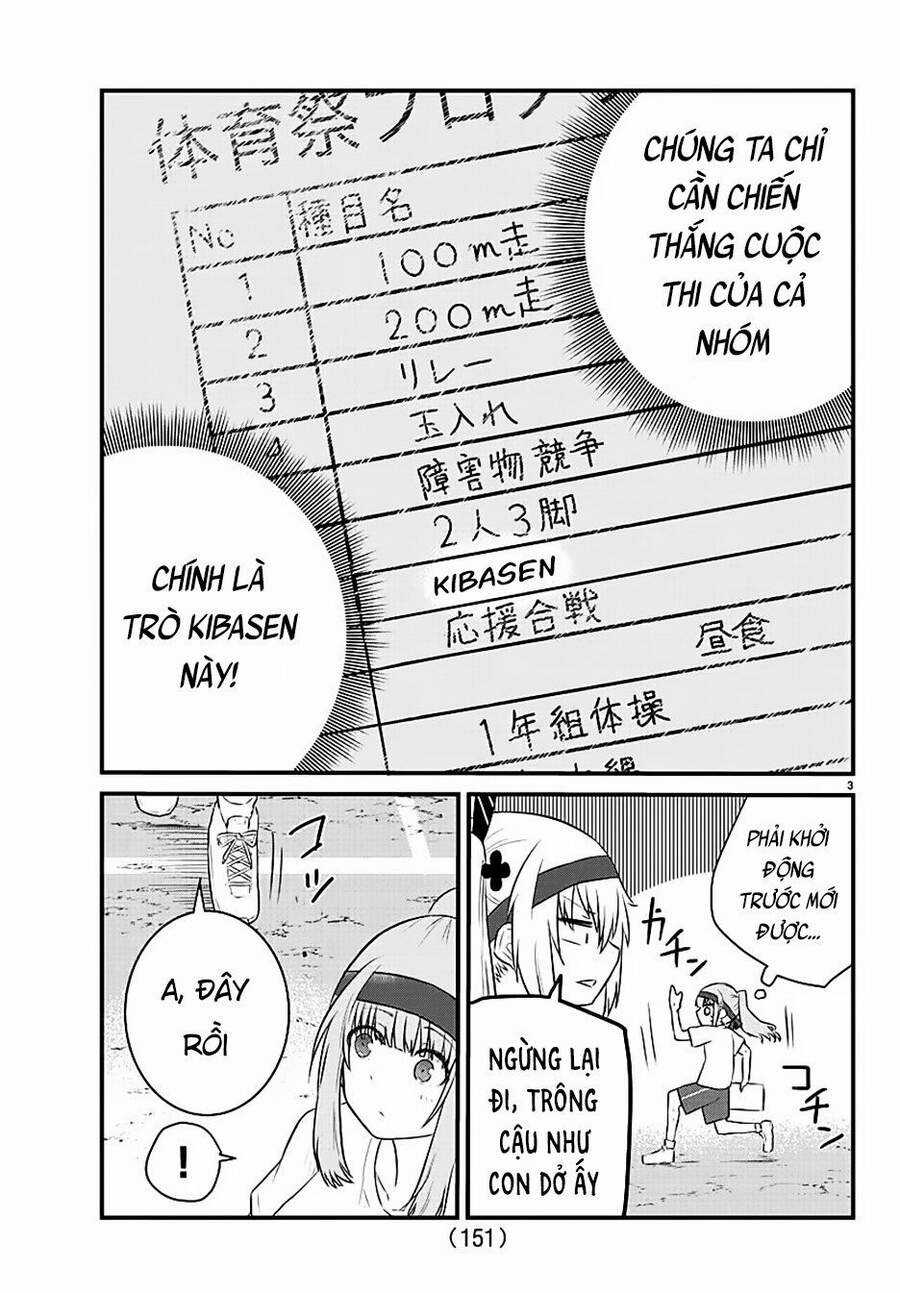 Koe Ga Dasenai Shoujo Wa "Kanojo Ga Yasashisugiru" To Omotte Iru Chương 34 trang 3