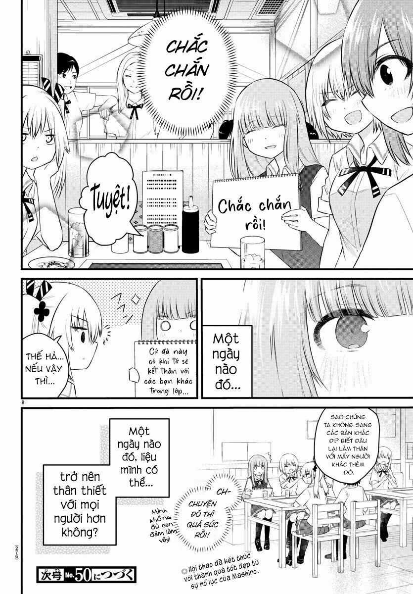 Koe Ga Dasenai Shoujo Wa "Kanojo Ga Yasashisugiru" To Omotte Iru Chương 39 trang 8