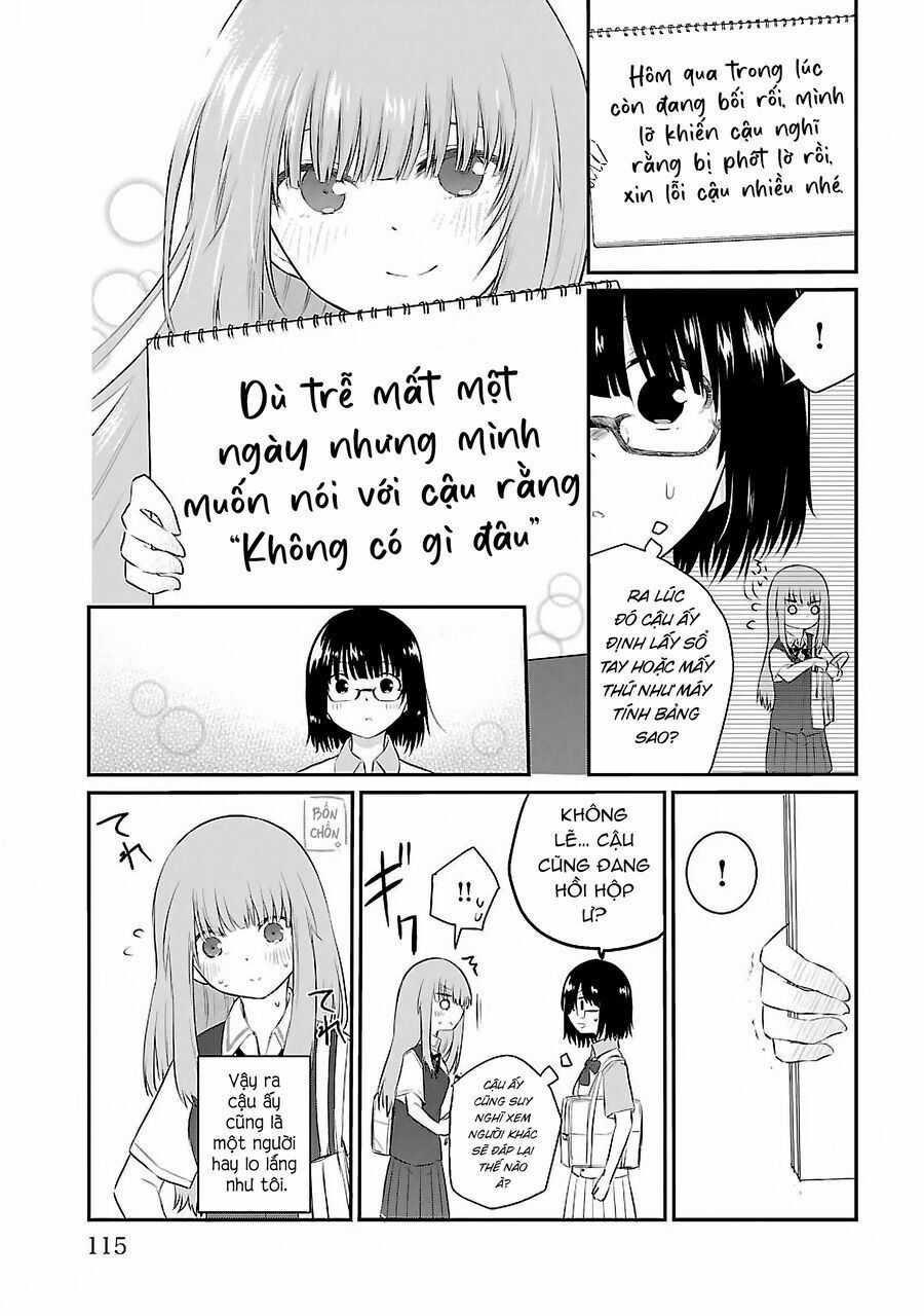 Koe Ga Dasenai Shoujo Wa "Kanojo Ga Yasashisugiru" To Omotte Iru Chương 40.1 trang 7