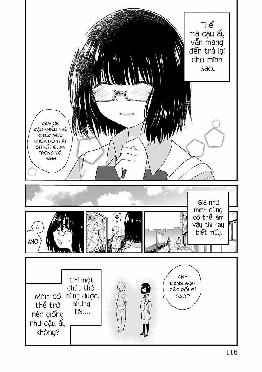Koe Ga Dasenai Shoujo Wa "Kanojo Ga Yasashisugiru" To Omotte Iru Chương 40.1 trang 8