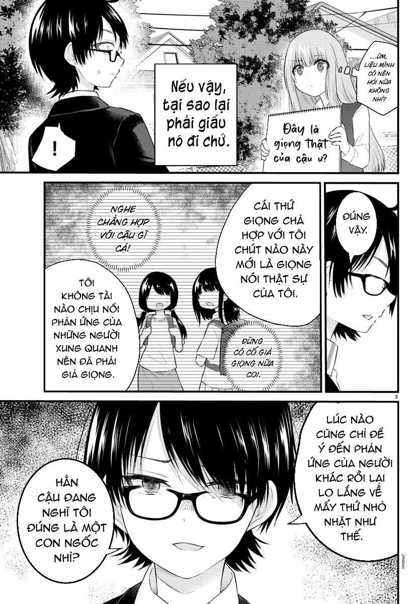 Koe Ga Dasenai Shoujo Wa "Kanojo Ga Yasashisugiru" To Omotte Iru Chương 44 trang 2