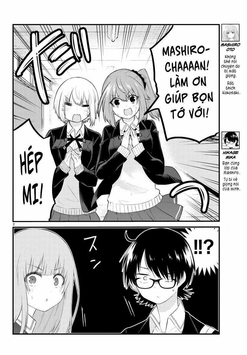 Koe Ga Dasenai Shoujo Wa "Kanojo Ga Yasashisugiru" To Omotte Iru Chương 46 trang 1
