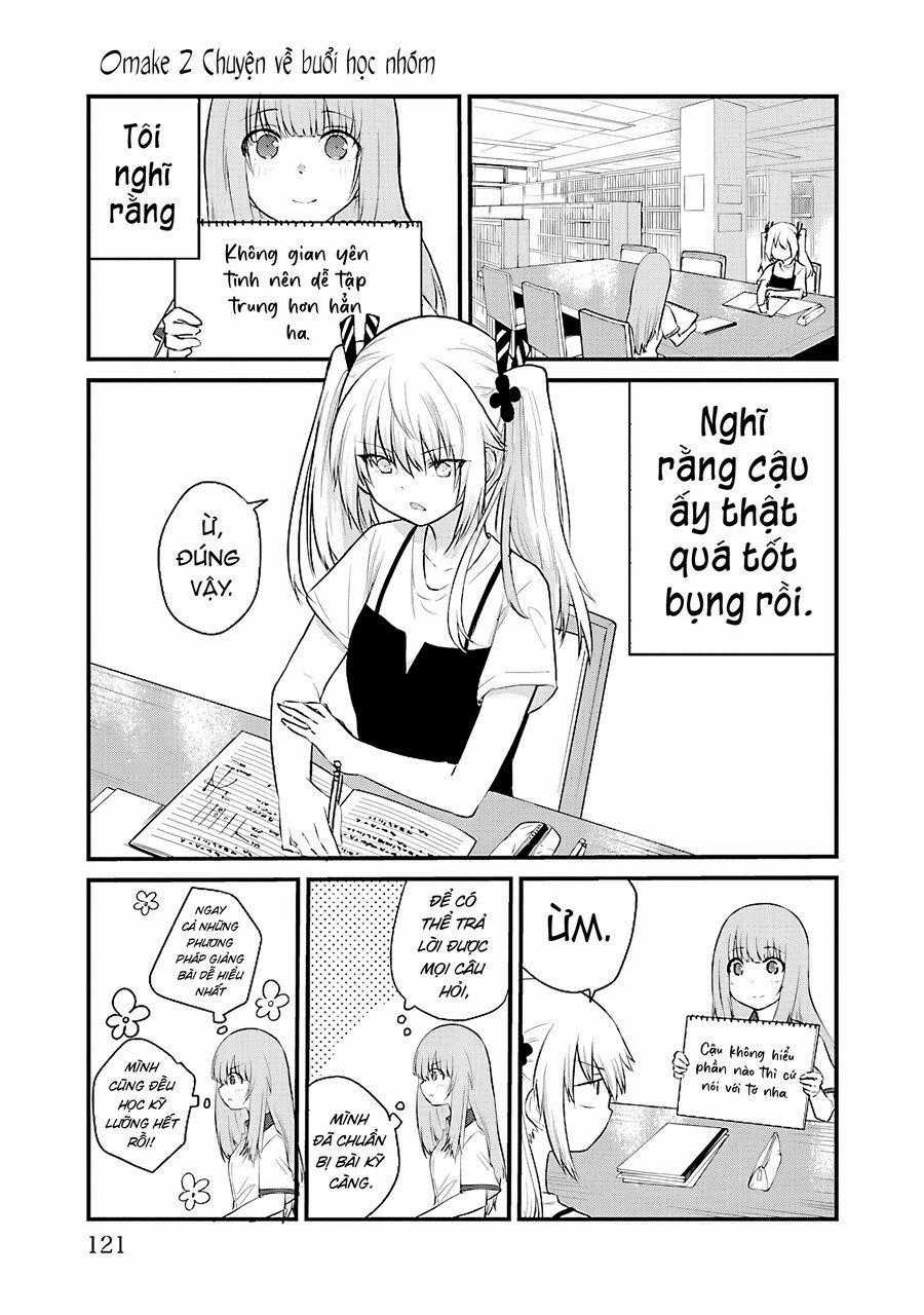 Koe Ga Dasenai Shoujo Wa "Kanojo Ga Yasashisugiru" To Omotte Iru Chương 54.2 trang 1