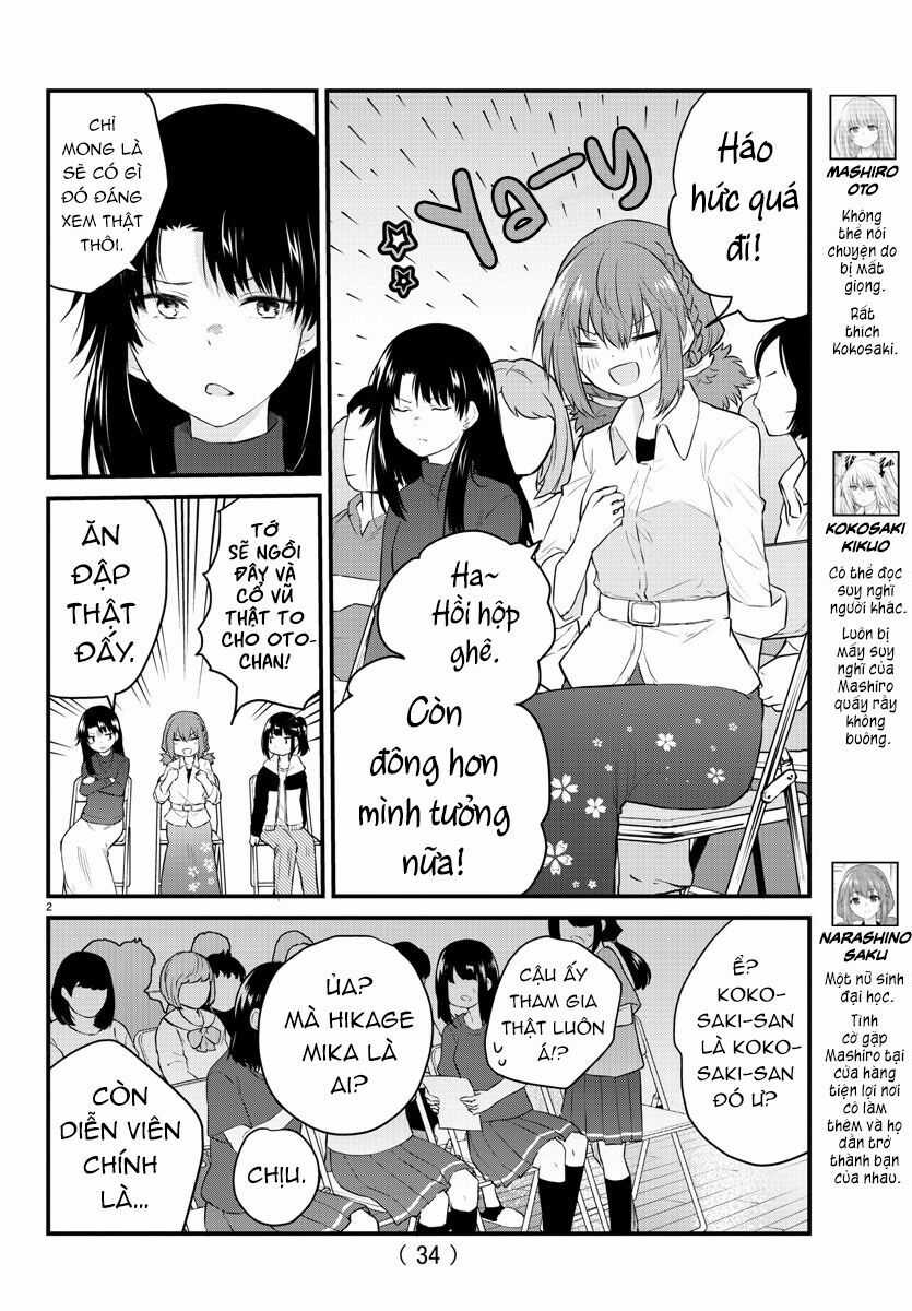 Koe Ga Dasenai Shoujo Wa "Kanojo Ga Yasashisugiru" To Omotte Iru Chương 54 trang 2