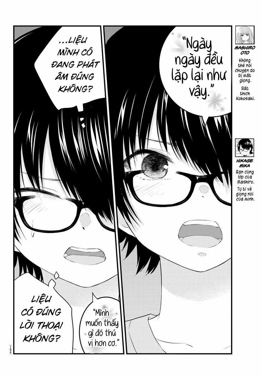 Koe Ga Dasenai Shoujo Wa "Kanojo Ga Yasashisugiru" To Omotte Iru Chương 56 trang 2
