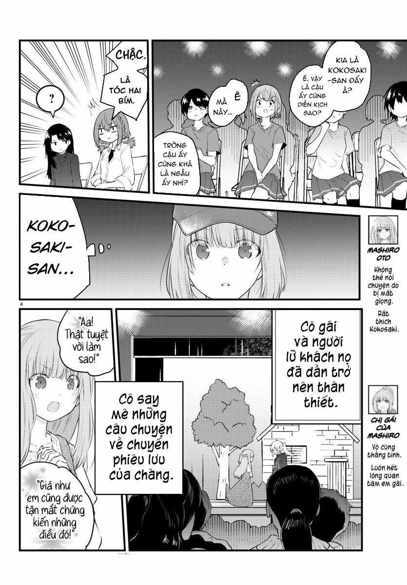 Koe Ga Dasenai Shoujo Wa "Kanojo Ga Yasashisugiru" To Omotte Iru Chương 57 trang 2