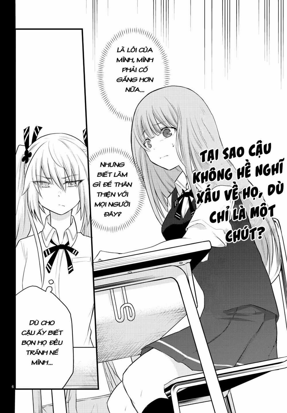 Koe Ga Dasenai Shoujo Wa "Kanojo Ga Yasashisugiru" To Omotte Iru Chương 6 trang 6