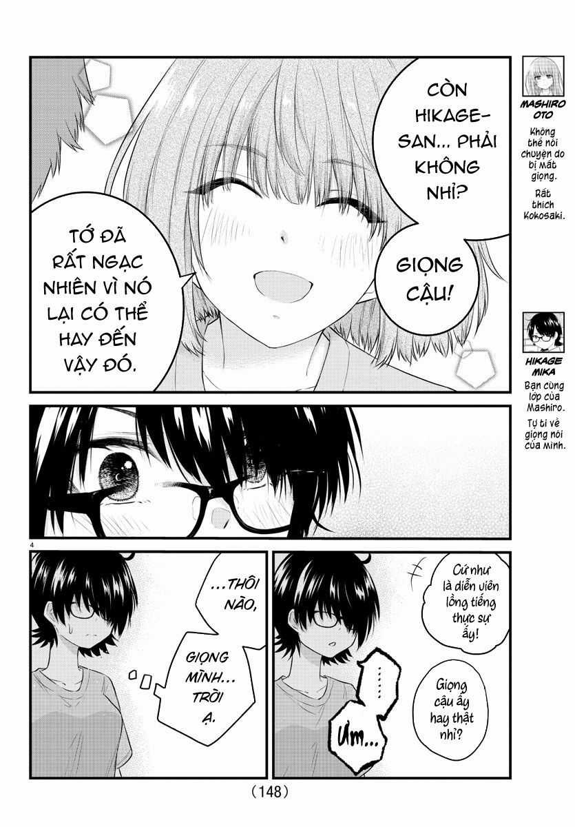 Koe Ga Dasenai Shoujo Wa "Kanojo Ga Yasashisugiru" To Omotte Iru Chương 60 trang 3