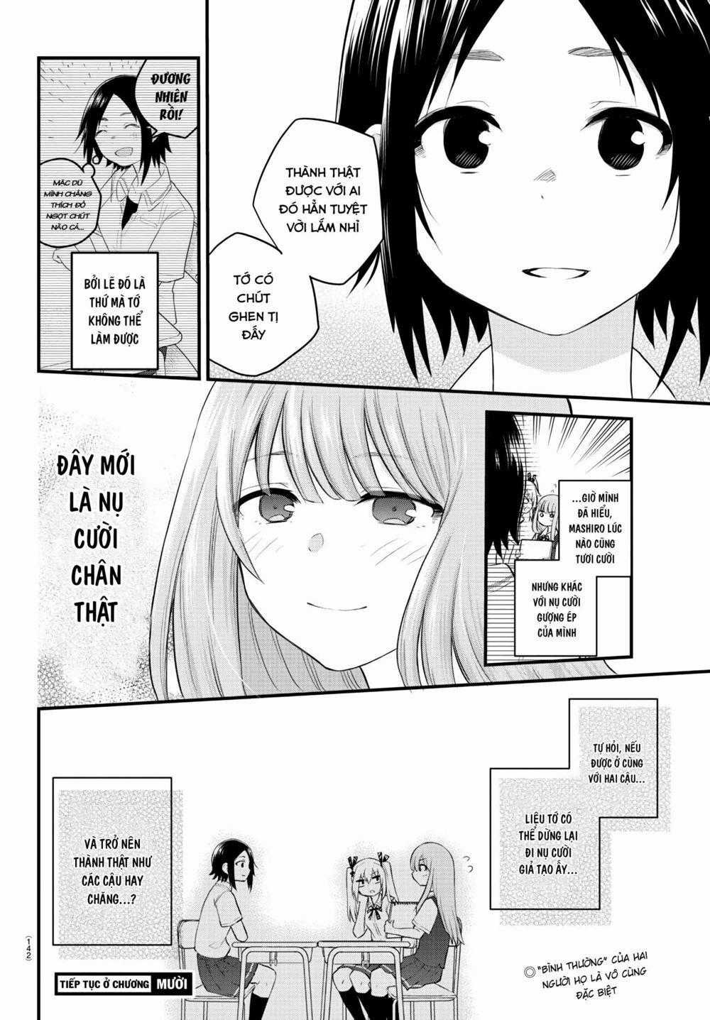 Koe Ga Dasenai Shoujo Wa "Kanojo Ga Yasashisugiru" To Omotte Iru Chương 9 trang 8