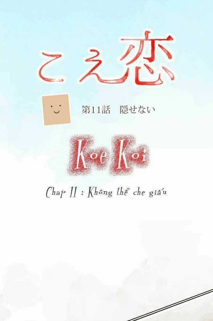 Koe koi Chapter 11 trang 10