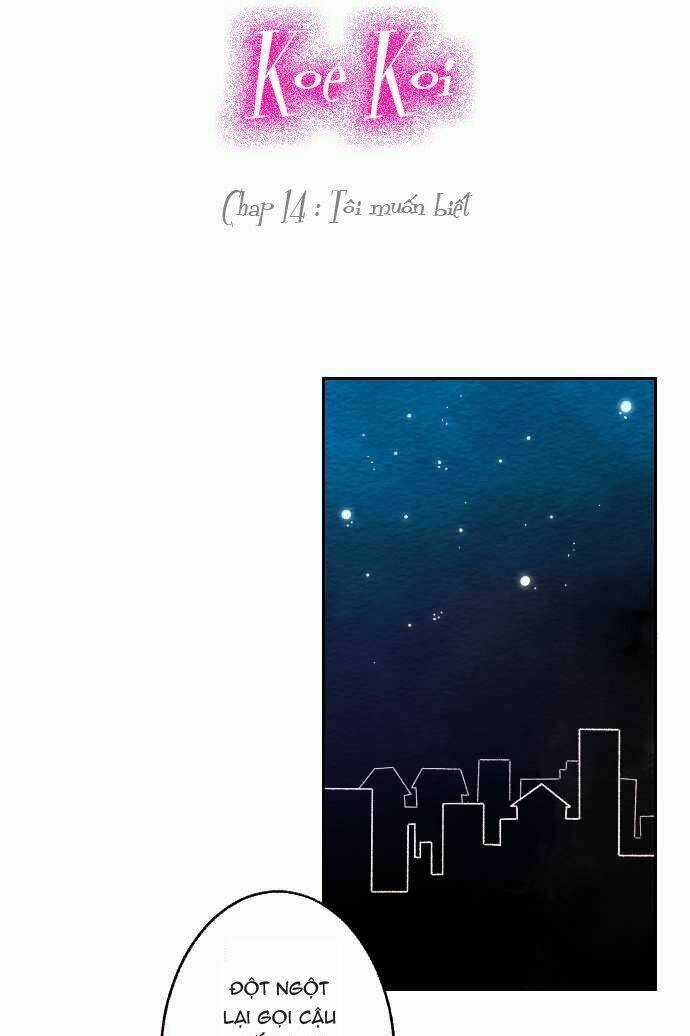 Koe koi Chapter 14 trang 12