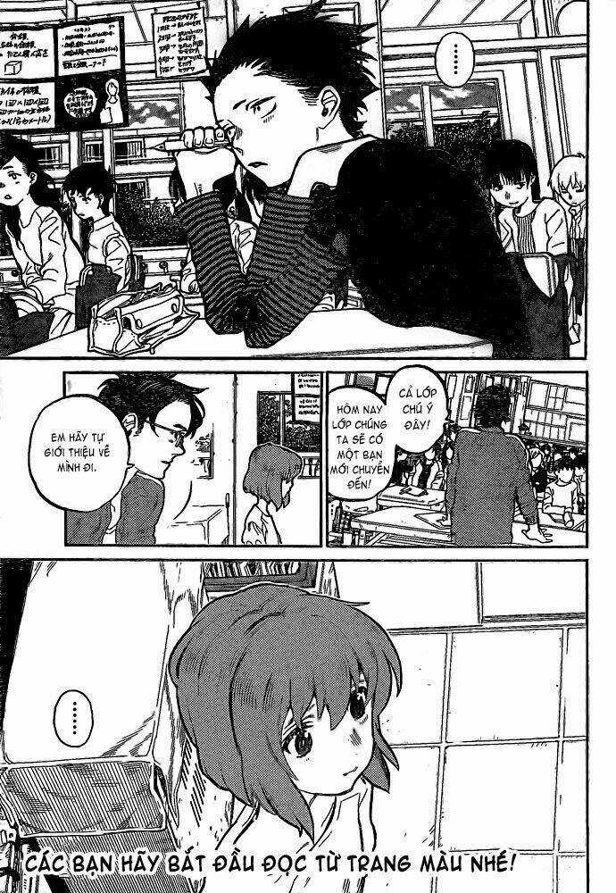 Koe No Katachi Chapter 0 trang 3