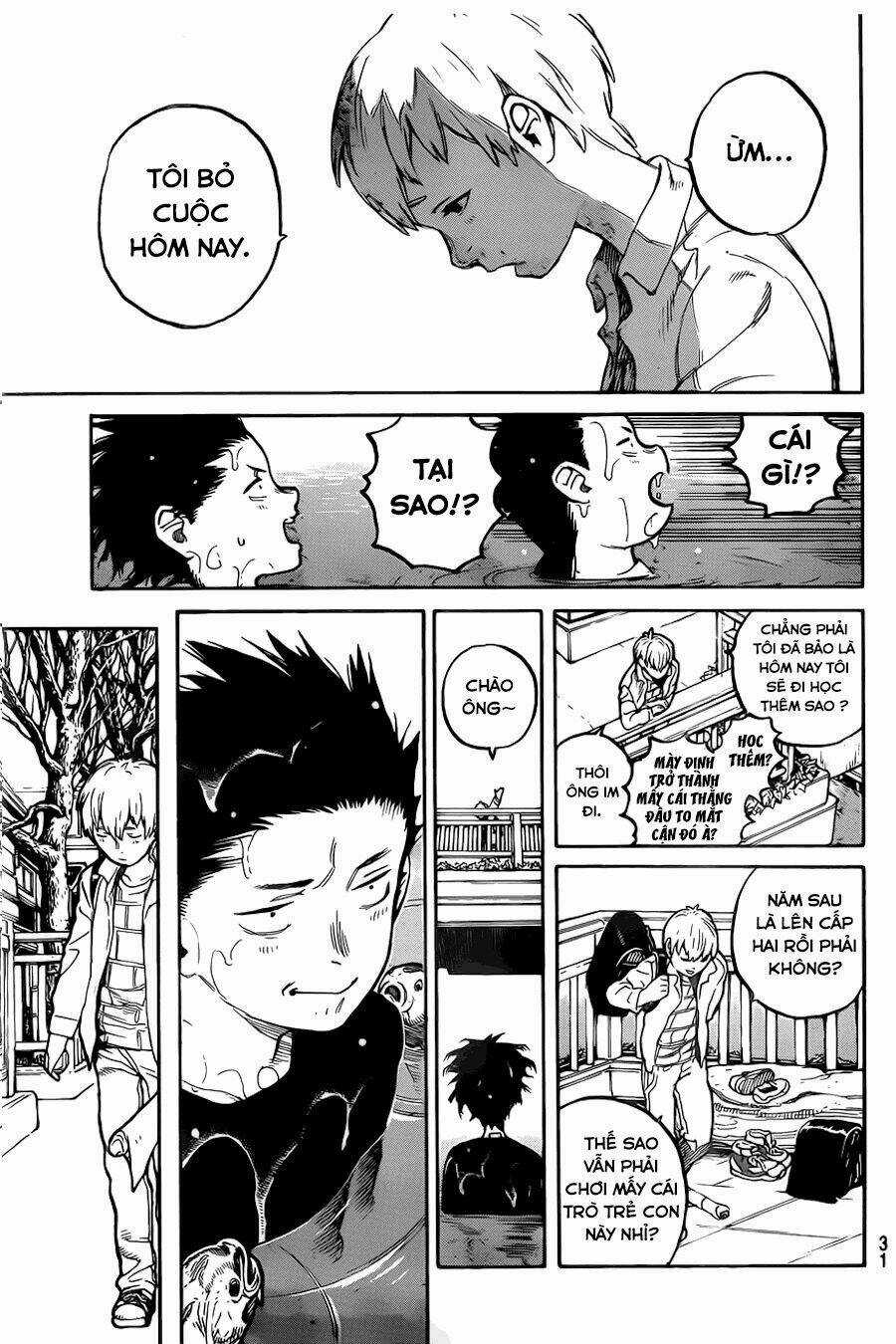 Koe No Katachi Chapter 1 trang 21