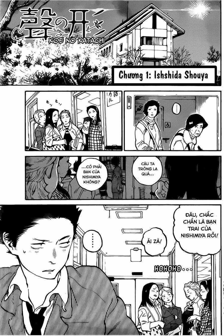 Koe No Katachi Chapter 1 trang 5