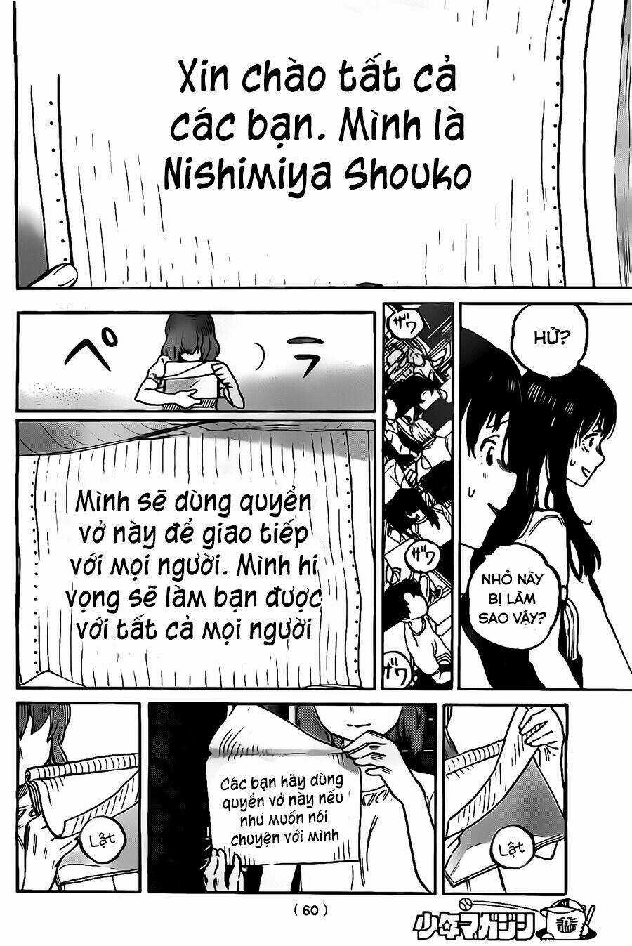 Koe No Katachi Chapter 1 trang 50