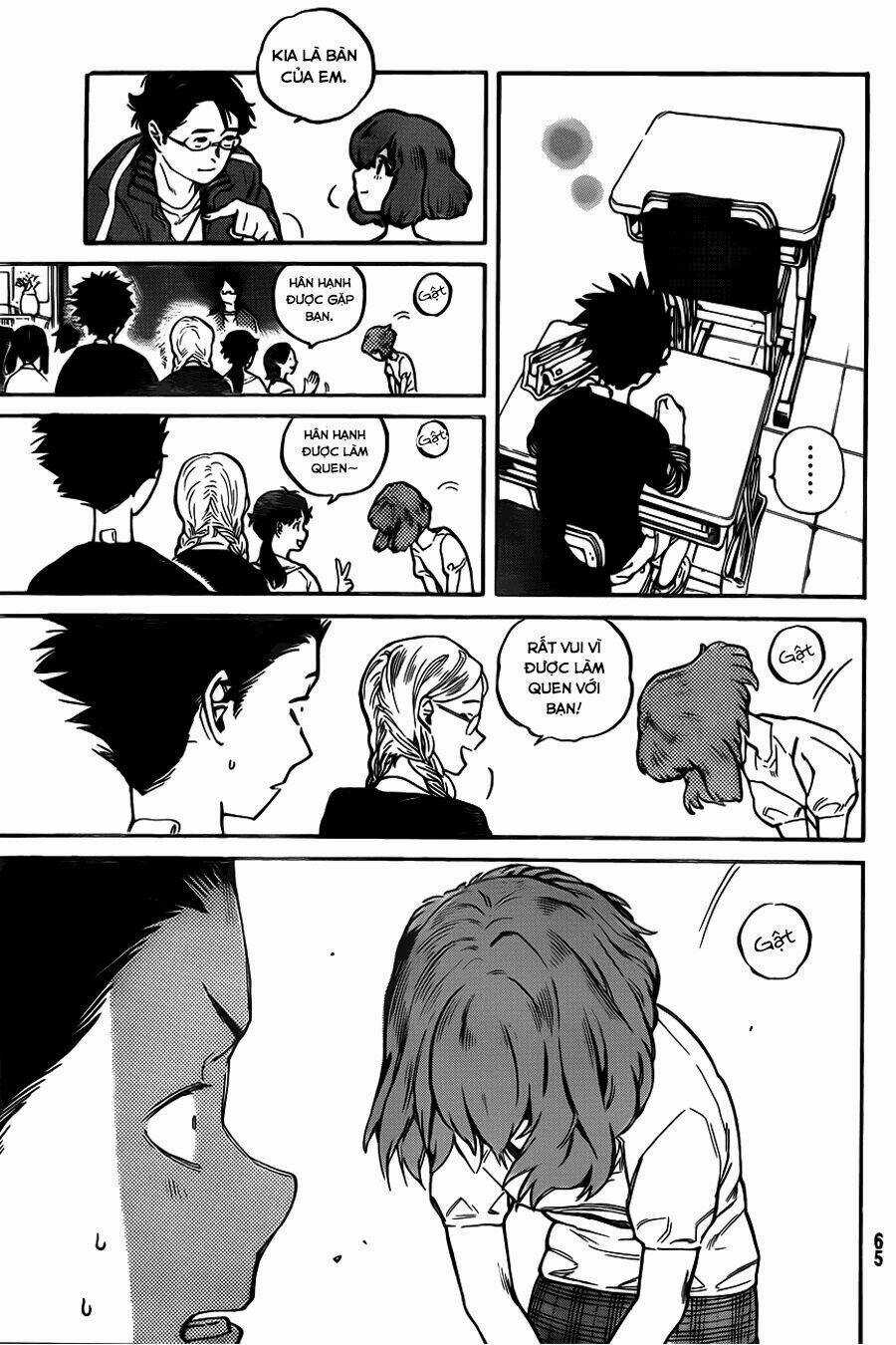 Koe No Katachi Chapter 1 trang 54