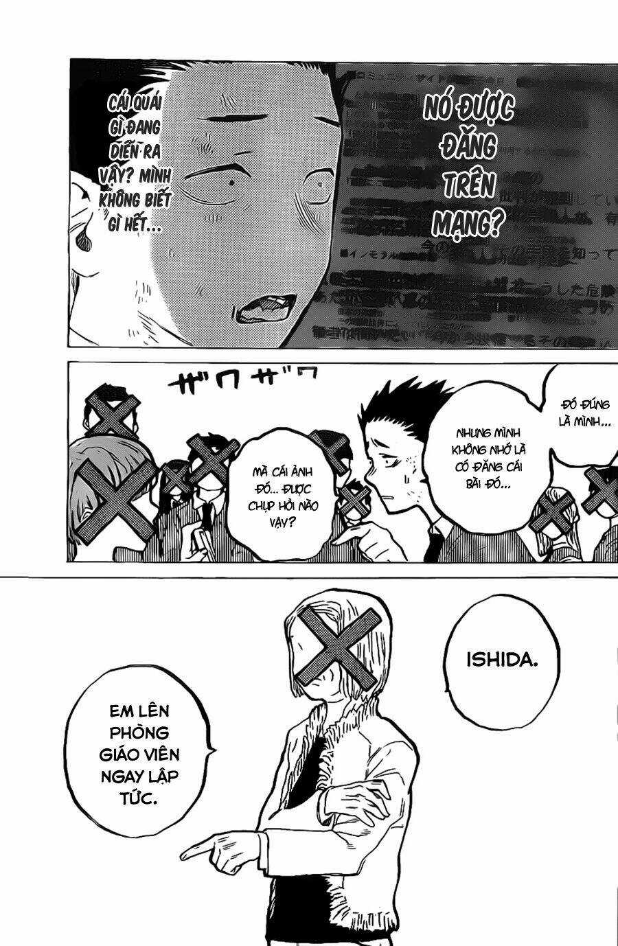 Koe No Katachi Chapter 10 trang 19