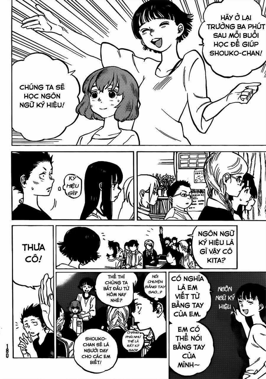 Koe No Katachi Chapter 2 trang 20