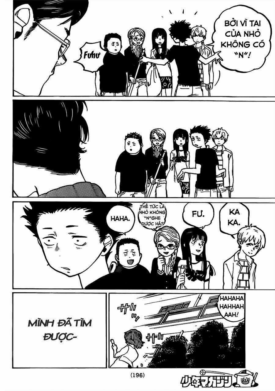 Koe No Katachi Chapter 2 trang 36