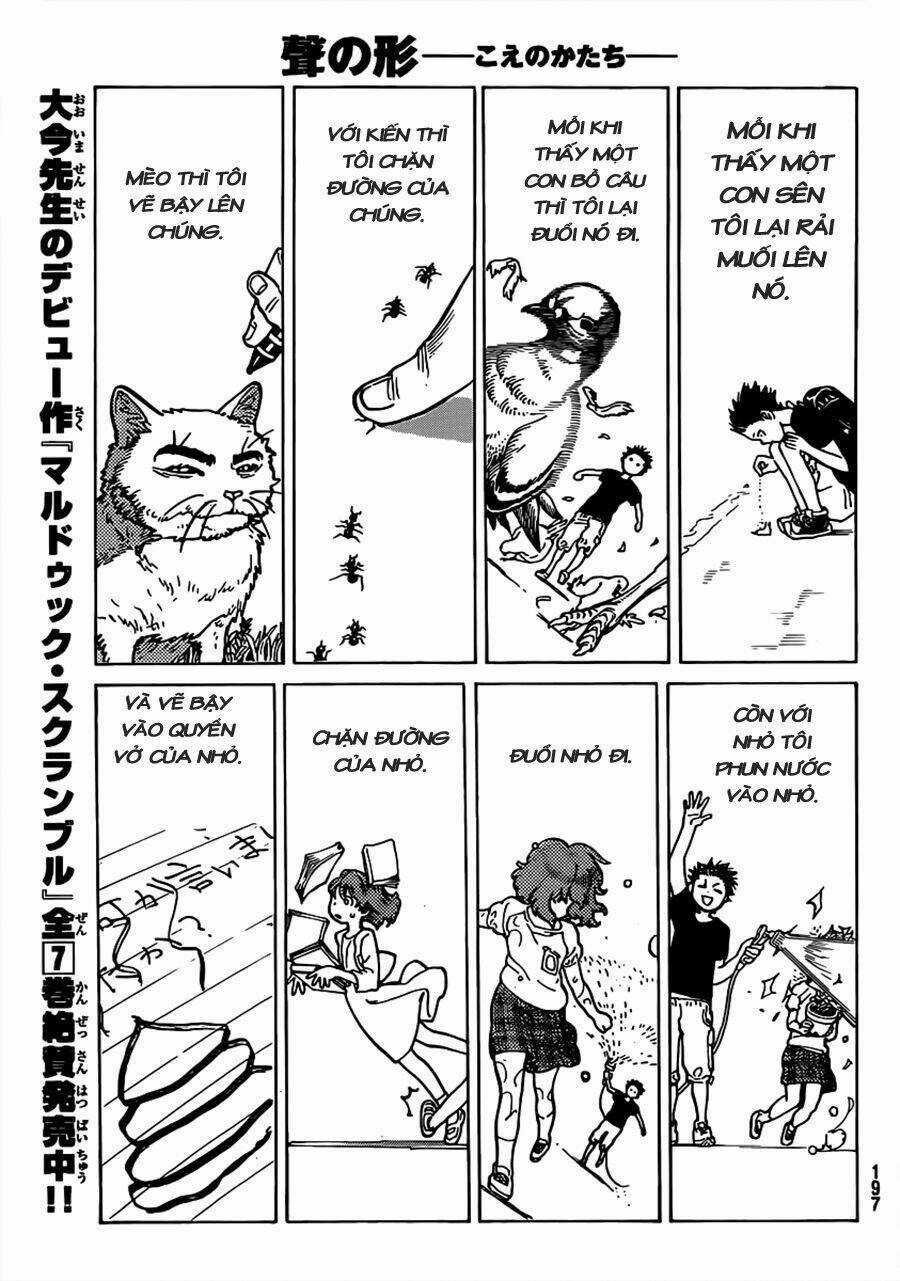 Koe No Katachi Chapter 2 trang 37