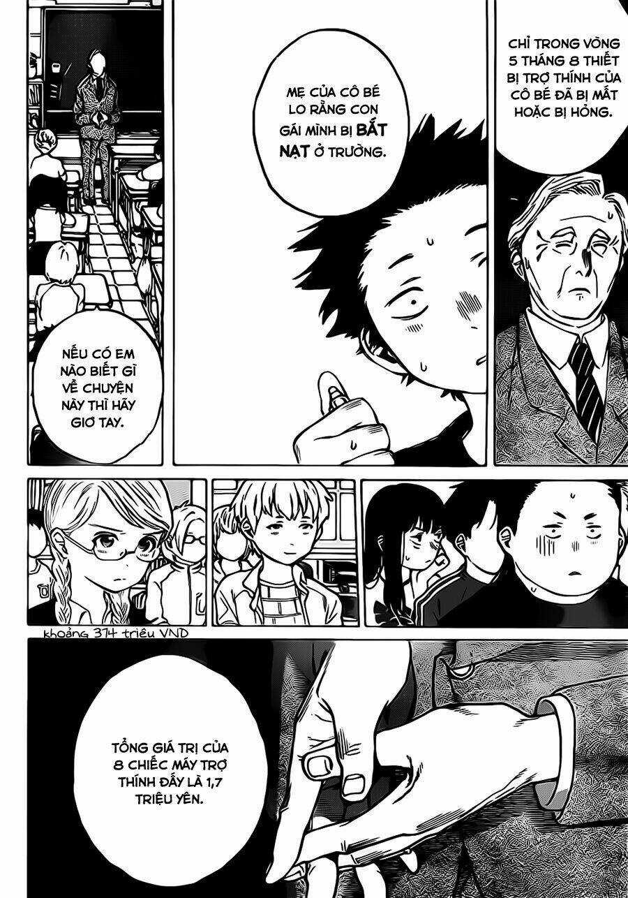 Koe No Katachi Chapter 3 trang 8