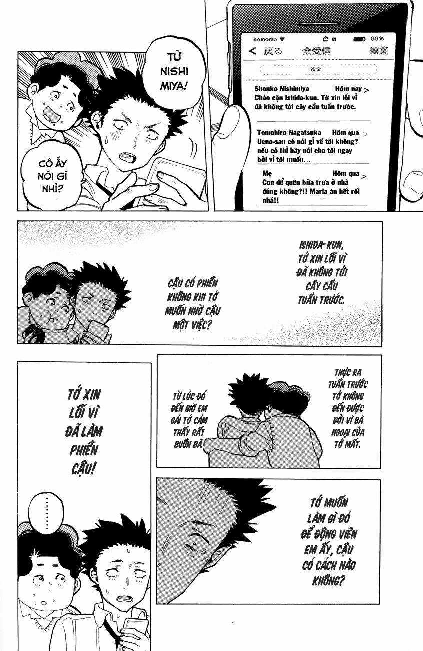 Koe No Katachi Chapter 32 trang 14