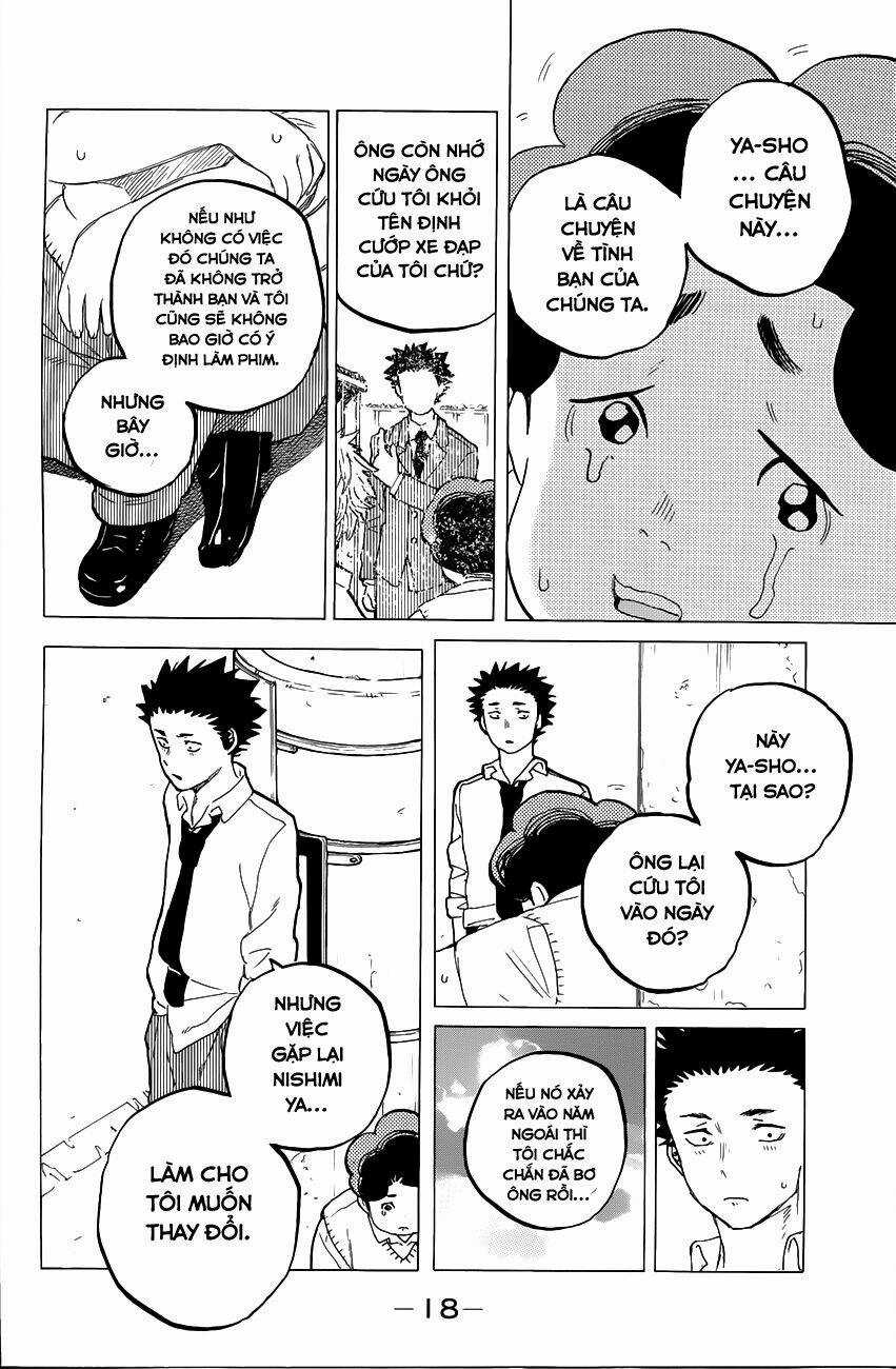 Koe No Katachi Chapter 33 trang 15