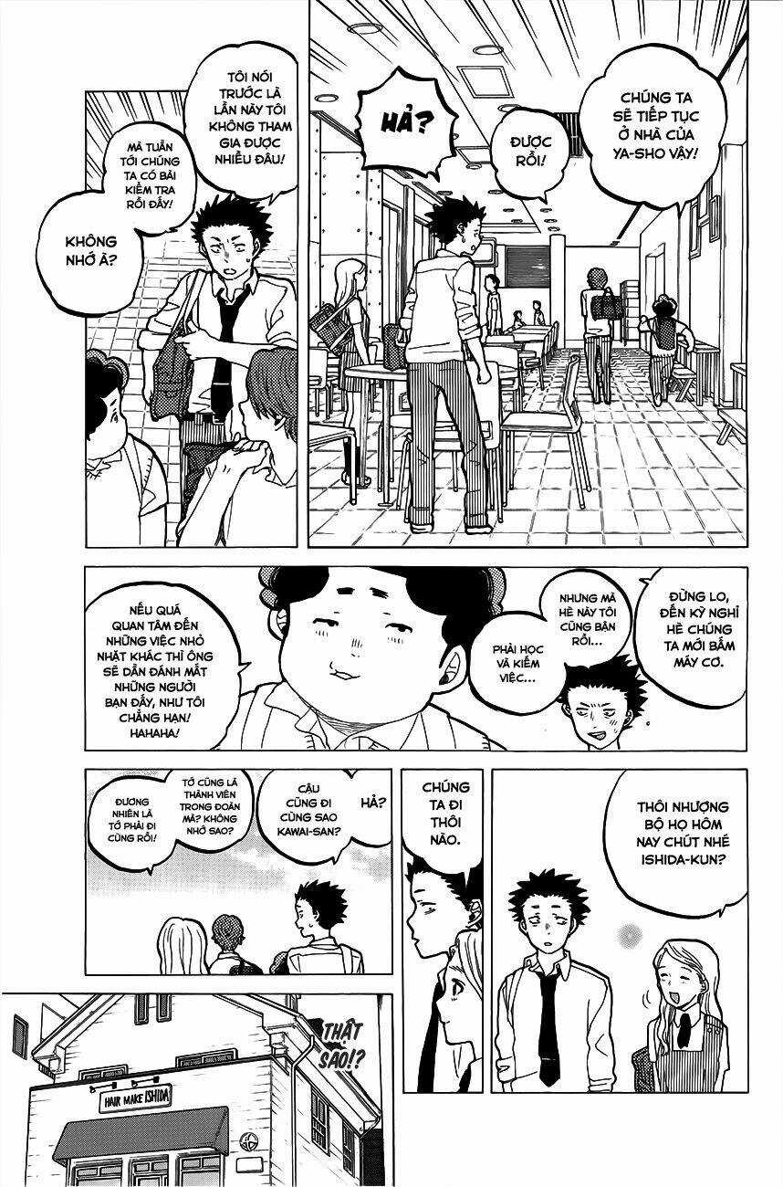 Koe No Katachi Chapter 33 trang 6