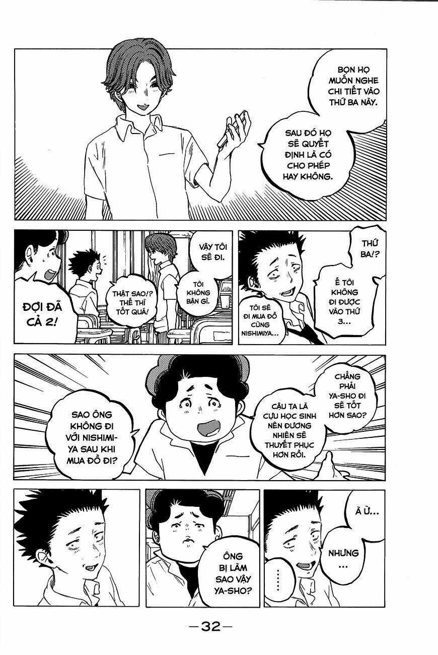 Koe No Katachi Chapter 34 trang 10