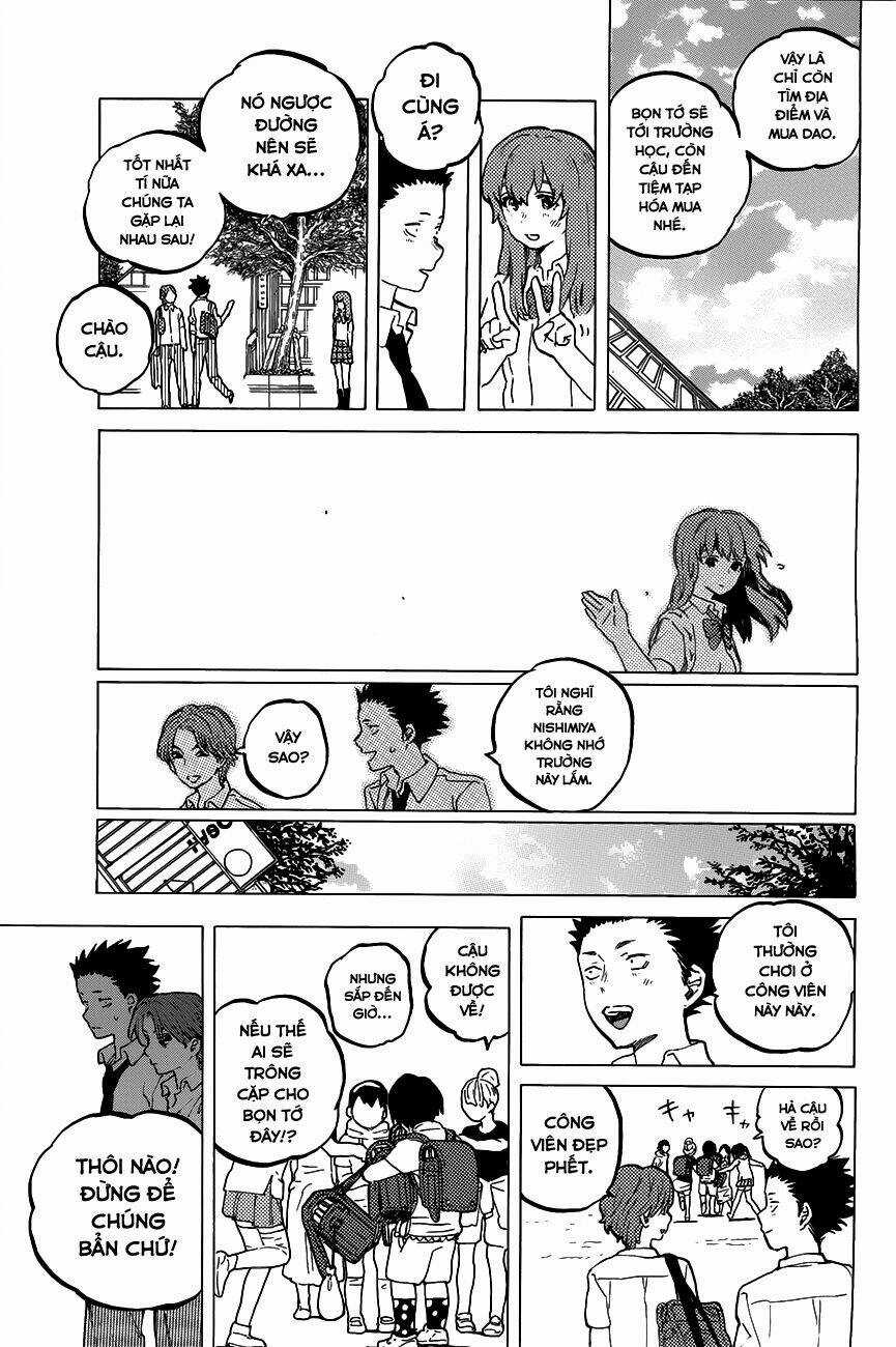 Koe No Katachi Chapter 34 trang 15