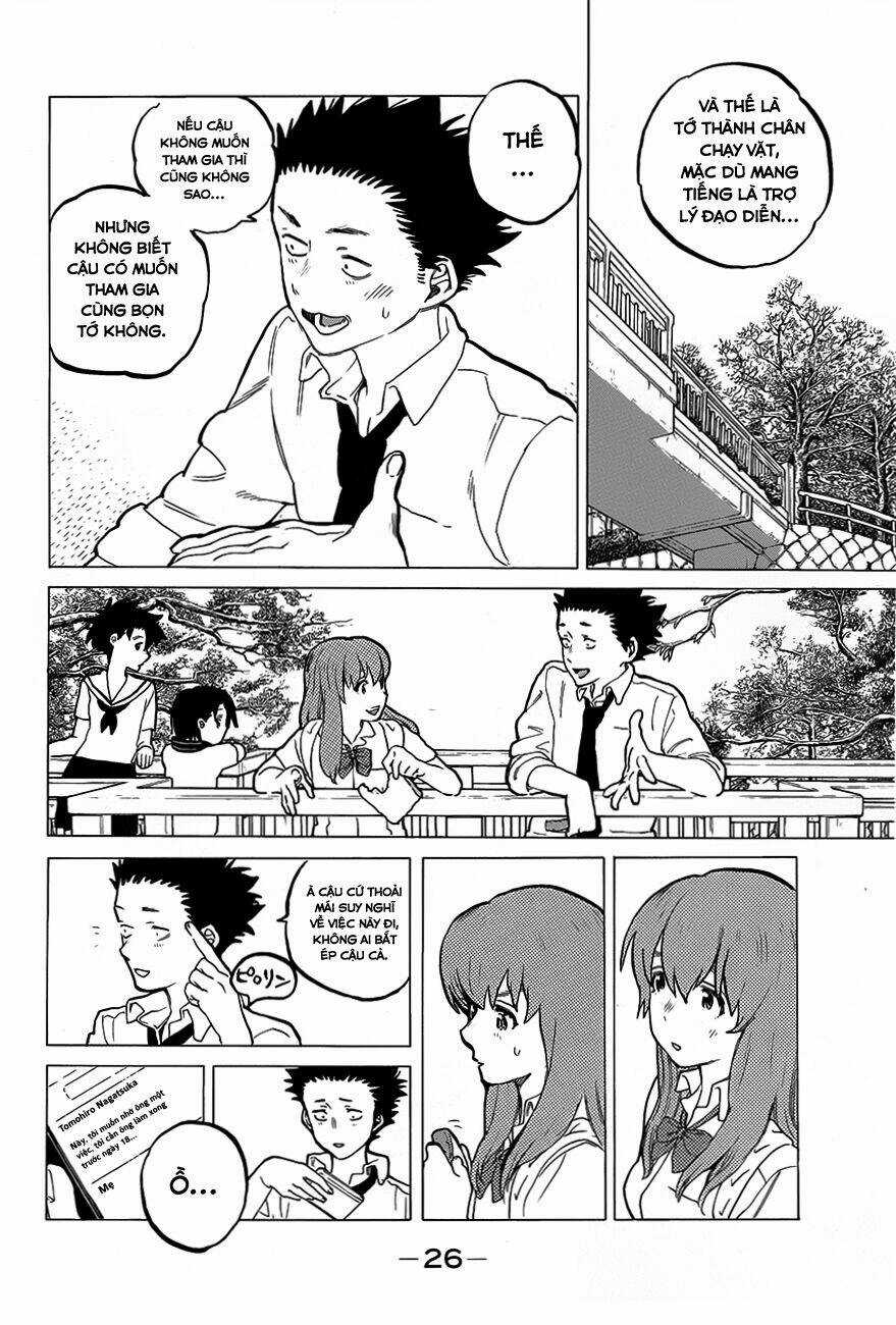 Koe No Katachi Chapter 34 trang 4