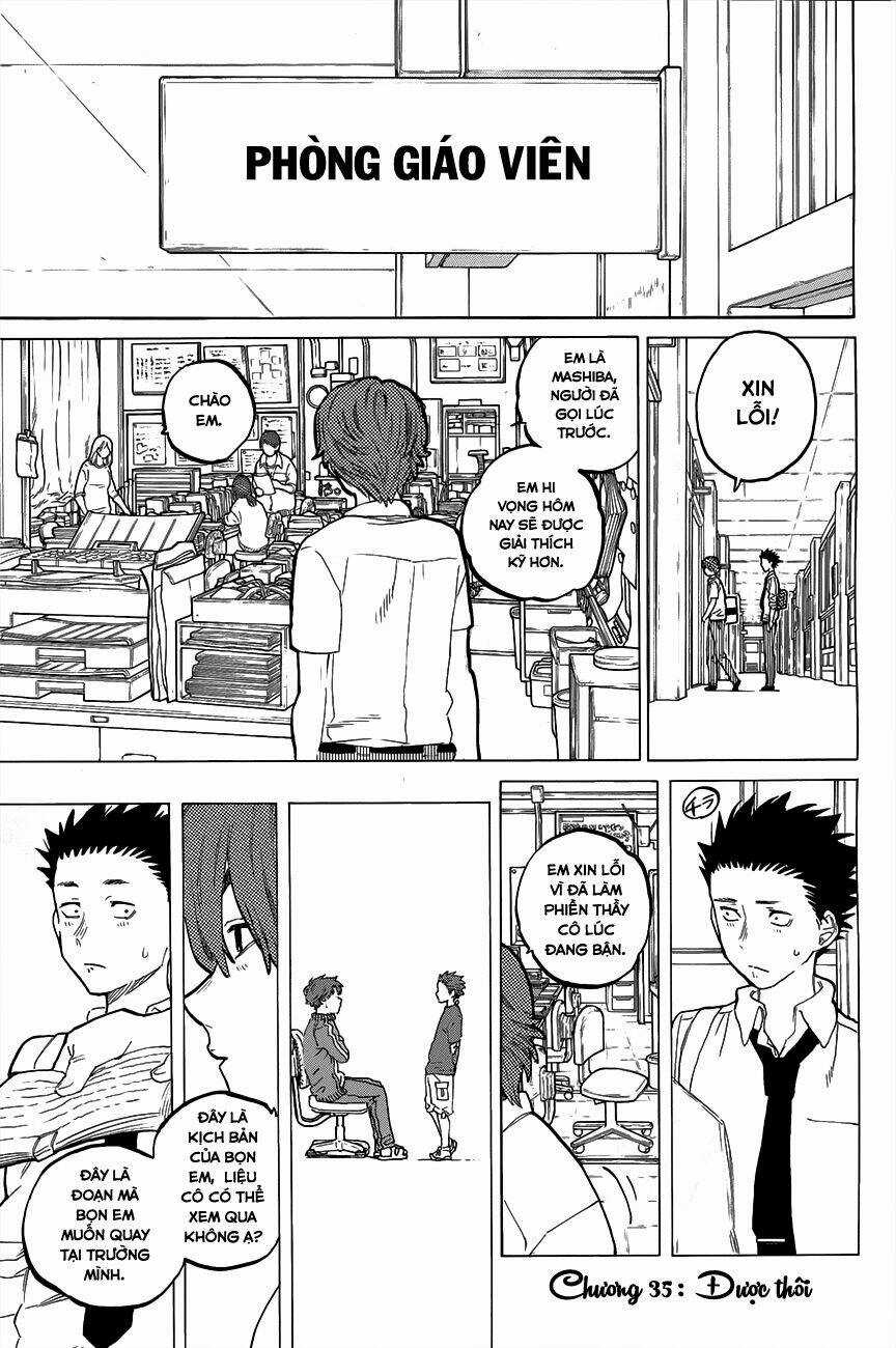 Koe No Katachi Chapter 35 trang 2