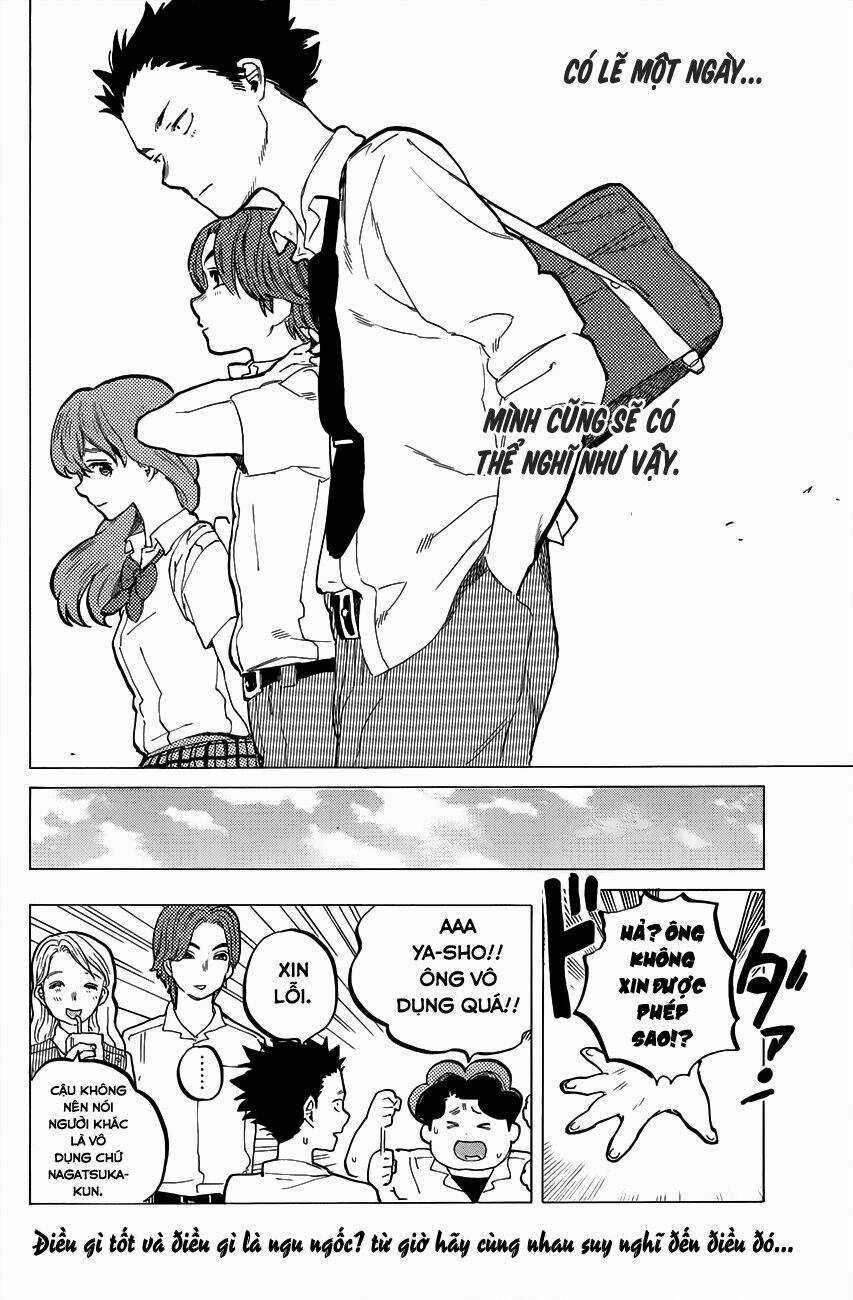 Koe No Katachi Chapter 35 trang 21