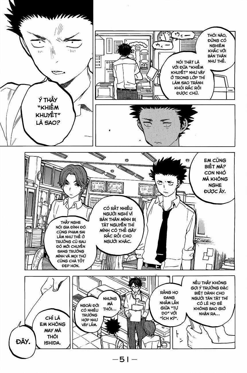 Koe No Katachi Chapter 35 trang 8