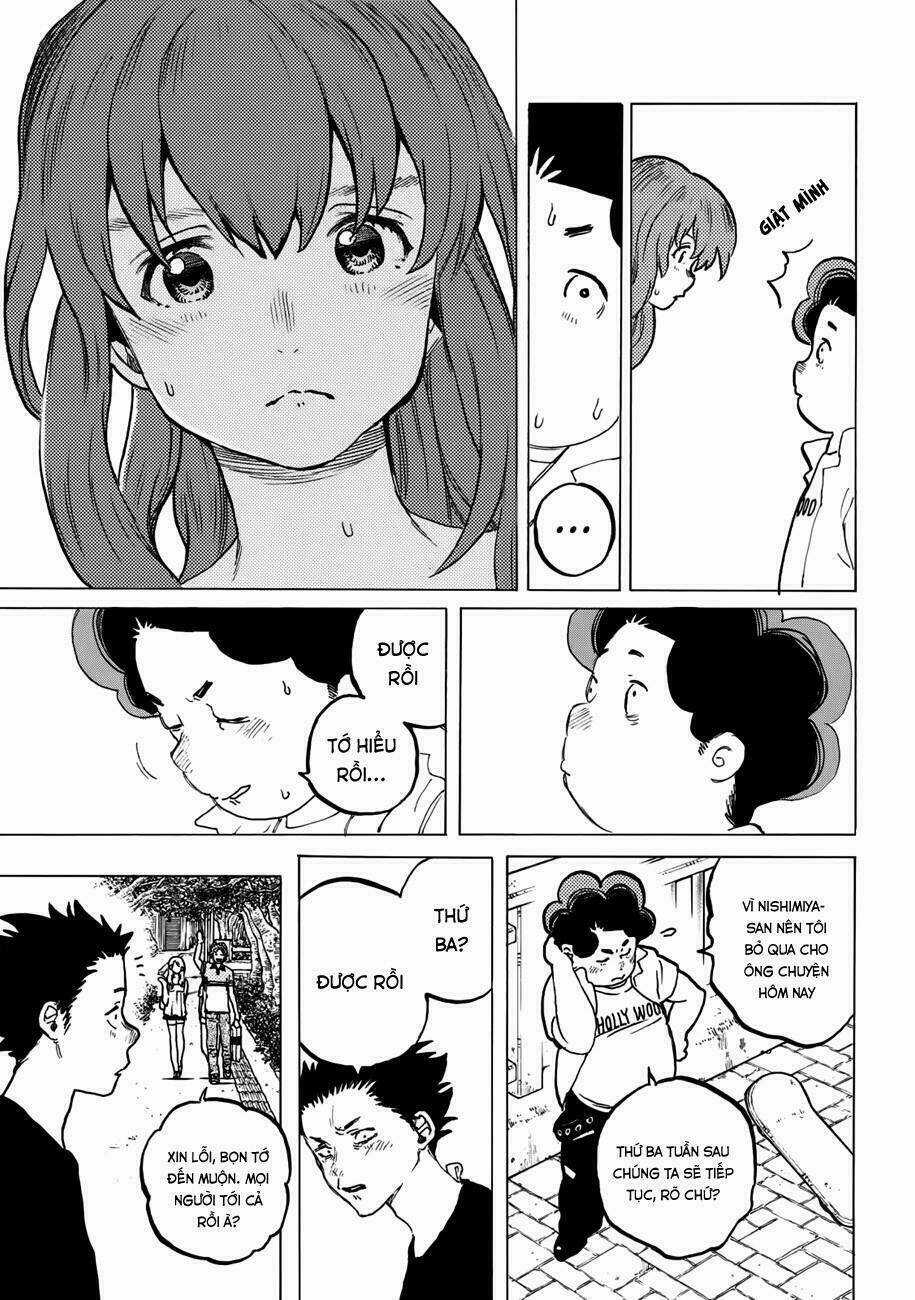Koe No Katachi Chapter 36 trang 16