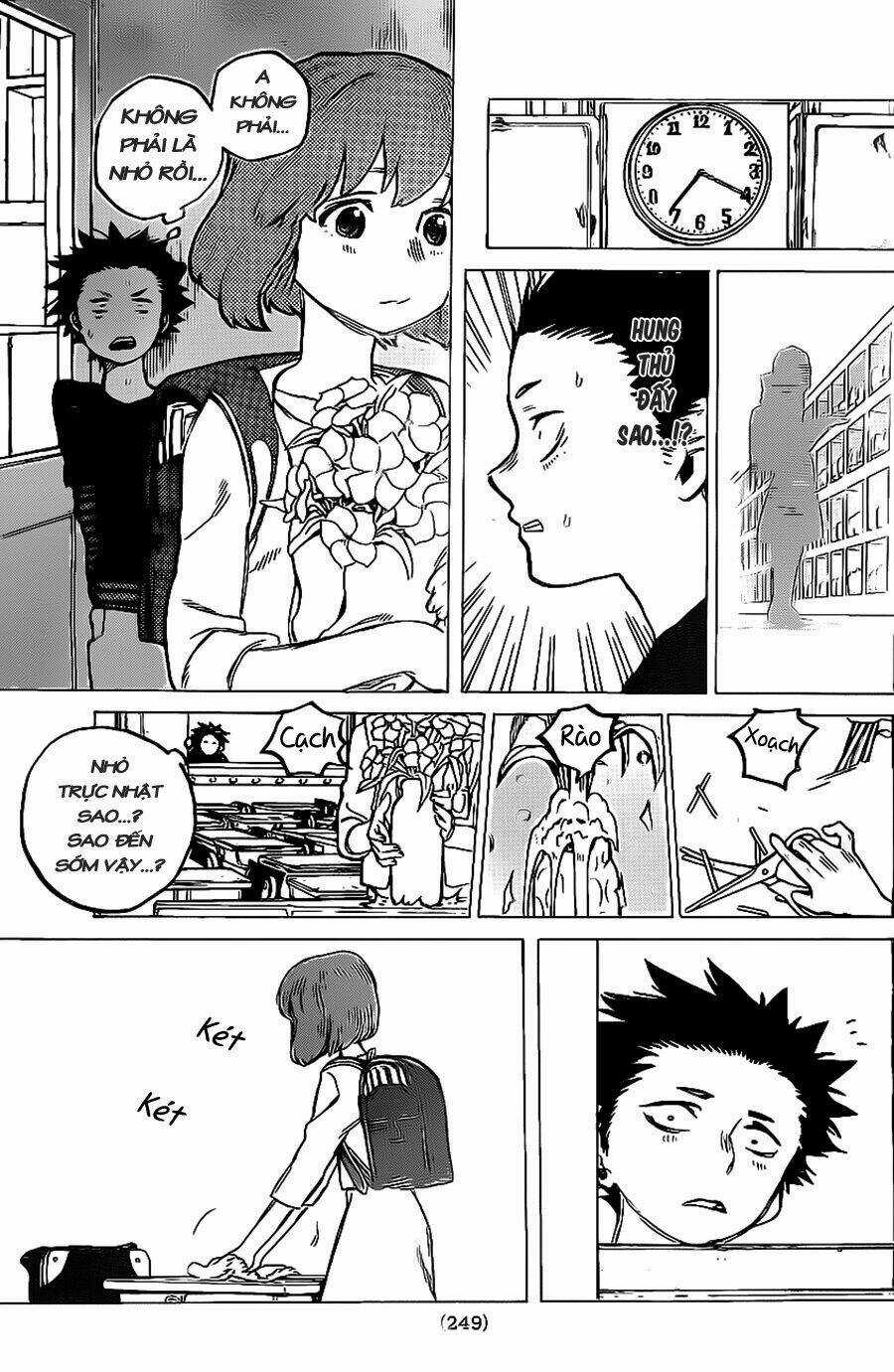 Koe No Katachi Chapter 4 trang 10