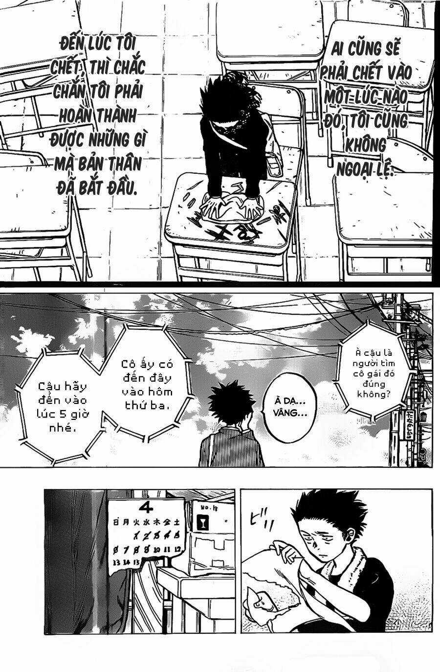 Koe No Katachi Chapter 5 trang 13